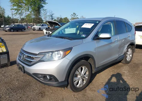 2013 Honda Cr-V Ex-L from USA, damaged, VIN 2HKRM4H76DH622986